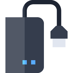 External hard drive icon