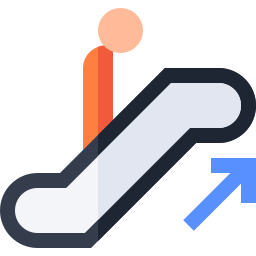 rolltreppe icon