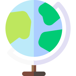 geografía icono