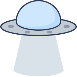 Alien ship icon