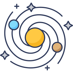 sistema solare icona