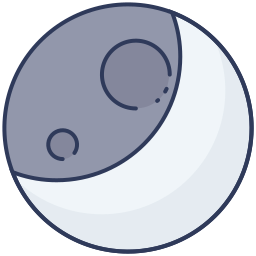 Half moon icon