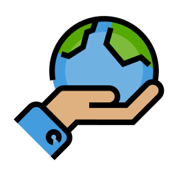 Save the planet icon