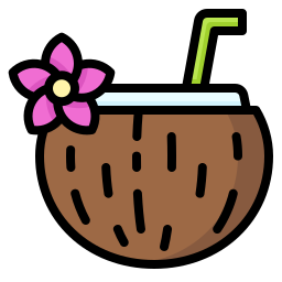kokosnootwater icoon