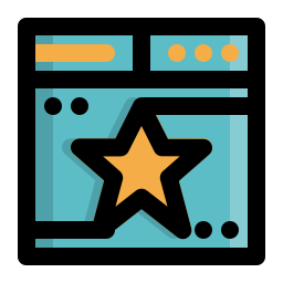 Web rating icon