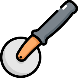 Pizza cutter icon