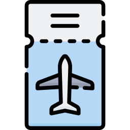 Boarding pass icon