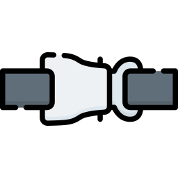 Safety belt icon