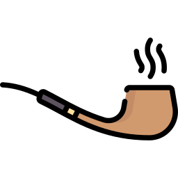 Smoking pipe icon