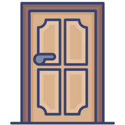 puerta icono