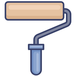 Paint roller icon