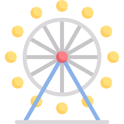 roda gigante Ícone