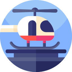 Вертолетная площадка иконка