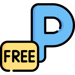 Free parking icon