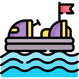 Bumper boats icon