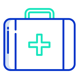 First aid kit icon