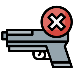 Weapons not allowed icon