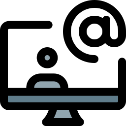 Desktop computer icon