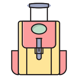 bagage à main Icône