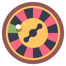 ruota della roulette icona