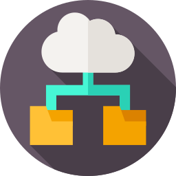 Cloud storage icon