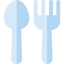 Spoon and fork icon