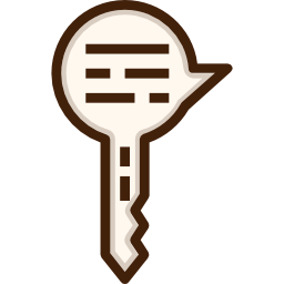 palabra clave icono