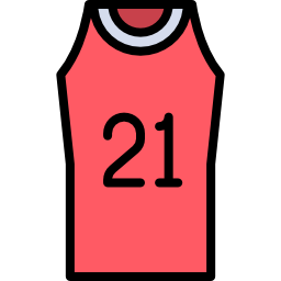 camiseta de basquete Ícone