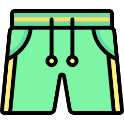 pantalones cortos icono