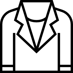 chaqueta icono