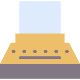 Typewriter icon