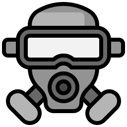 Gas mask icon