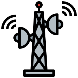torre de transmisión icono