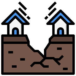 trzęsienie ziemi ikona