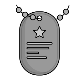 ミリタリータグ icon