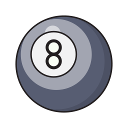 Eight ball icon