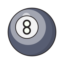 Восьмой мяч иконка