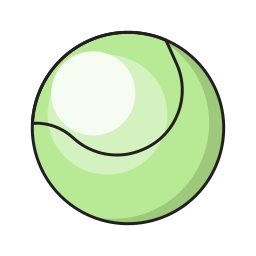 pelota de gimnasia icono