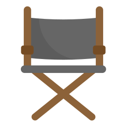 silla de director icono