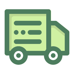 Delivery car icon