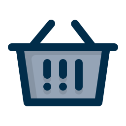 tienda de cestas icono