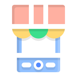 Mobile shop icon