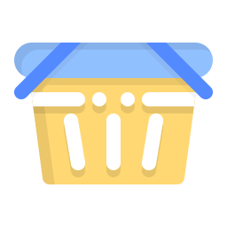 Basket shop icon