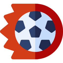 balón de fútbol icono