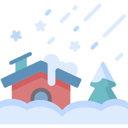 tormenta de nieve icono
