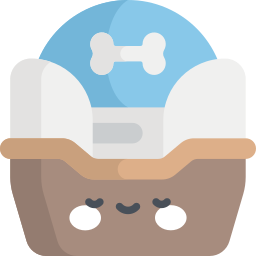 cama para mascotas icono