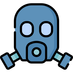 Protective mask icon