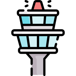 torre di controllo icona