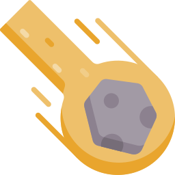 meteorito icono