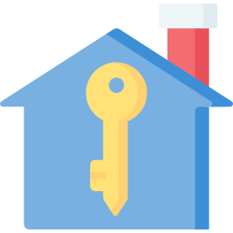 chiave di casa icona